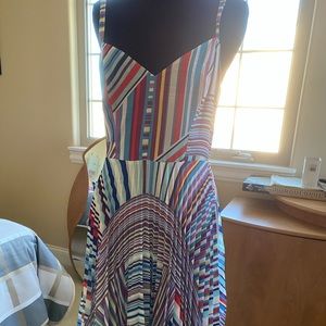 Woman’s Parker Multi colored striped dress